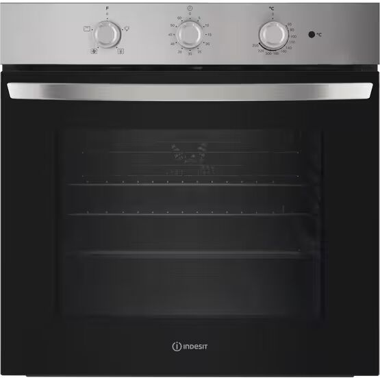 INDESIT IO233XUK Built-In 60cm Single Electric Oven - Inox