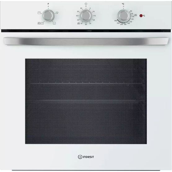 INDESIT IO232HW Built-In 60cm Single Electric Oven - White