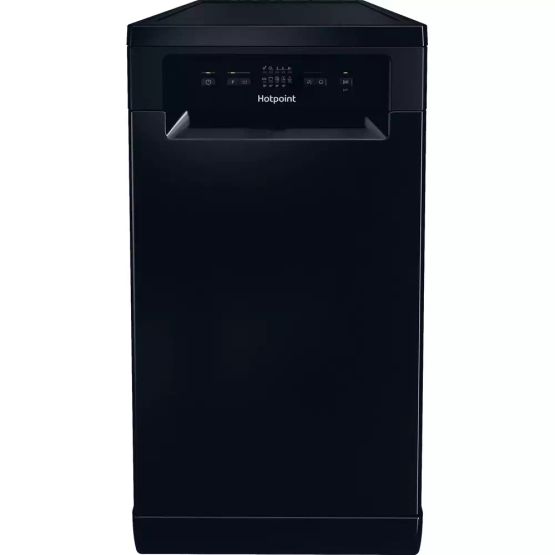 HOTPOINT HP2FE10CS90BUK Freestanding Slimline Dishwasher - Black