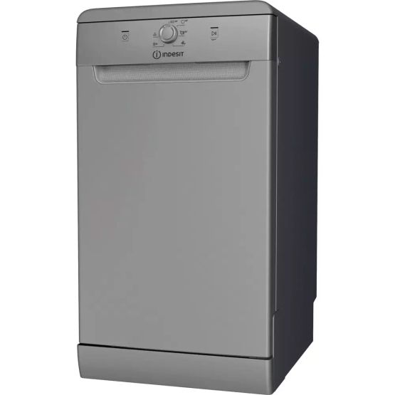 INDESIT IN2FE10CS90SUK Freestanding Slimline Dishwasher - Silver