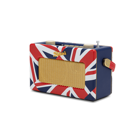 Roberts Revival Uno BT REV-UNOBTUJ DAB, DAB+,FM, Bluetooth Radio -  Union Jack
