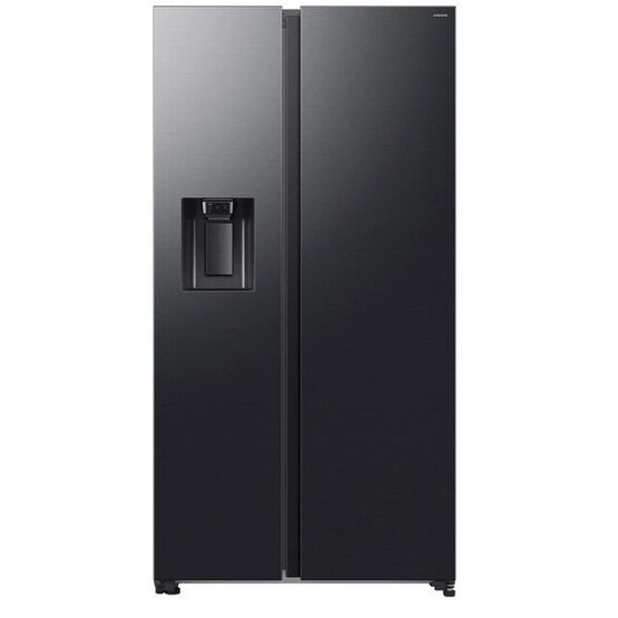 SAMSUNG RS70F66KCFEU 91cm Side by Side American Fridge Freezer - Black
