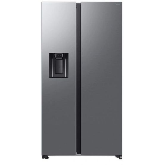 SAMSUNG RS70F66KCTEU 91cm Side by Side American Fridge Freezer - Silver