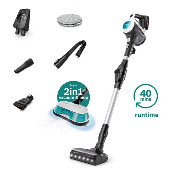 BOSCH BCS71HYGGB Unlimited 7 Aqua Vacuum &amp; Mop