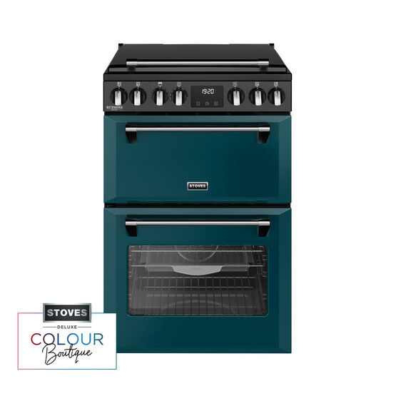 STOVES 444412001 Richmond Deluxe 60cm Induction Cooker - Deep Marine