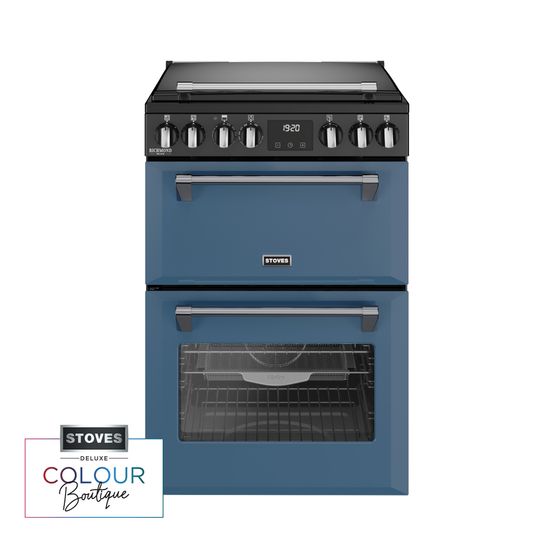 STOVES 444411999 Richmond Deluxe 60cm Induction Cooker - Twilight Blue