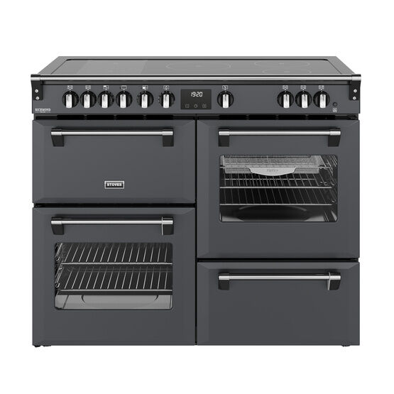 STOVES 444412033 Richmond Deluxe 110cm Induction Range Cooker - Anthracite