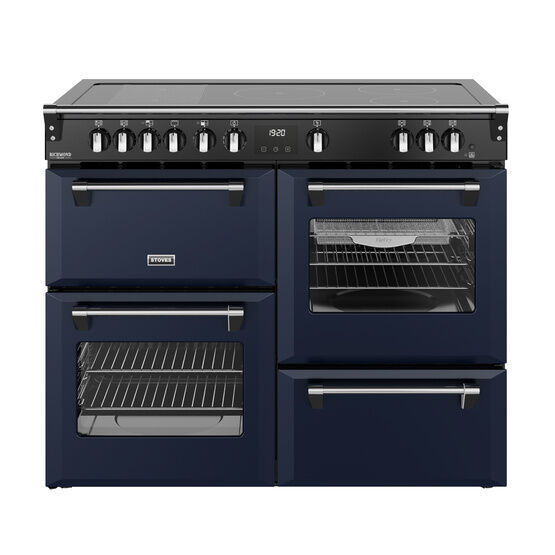 STOVES 444412036 Richmond Deluxe 110cm Induction Range Cooker - Midnight Blue