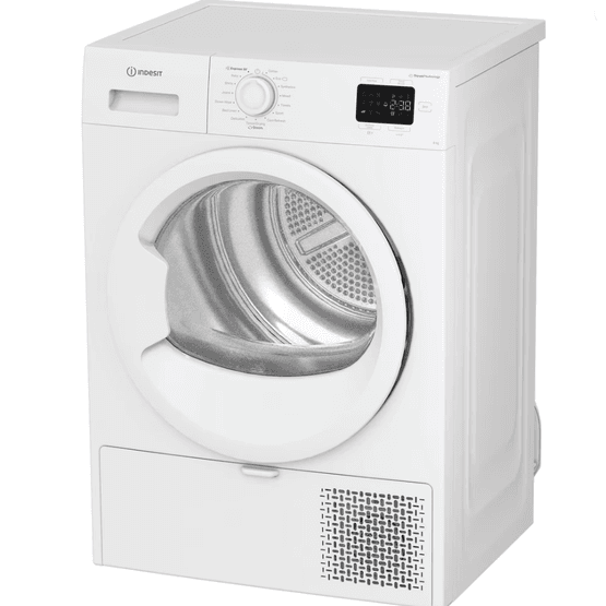 INDESIT CYSD82DWWUK Freestanding 8kg Heat Pump Tumble Dryer - White