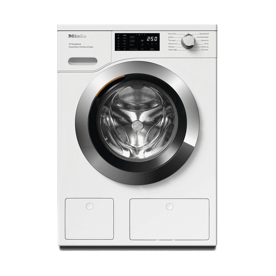 MIELE WEG885WCS Freestanding 9kg Washing Machine - Lotus White