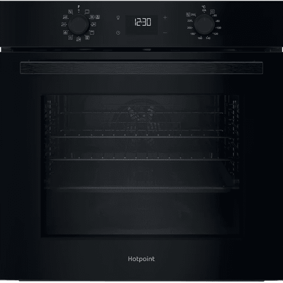HOTPOINT HO458HBUK Built-In 60cm Single Electric Oven - Black