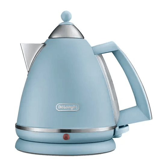 DELONGHI DL3016 1.7l Argento Kettle - Blue