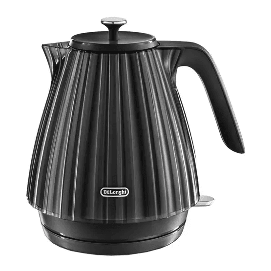 DELONGHI DL3001 1.7L Ballerina Kettle - Black