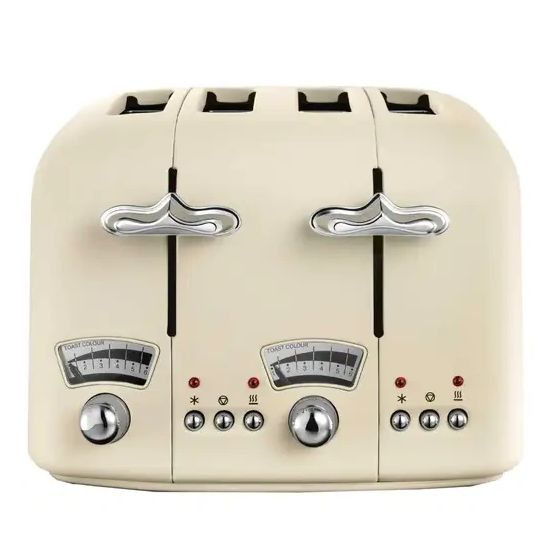 DELONGHI DL3019 4 Slice Argento Toaster - Beige