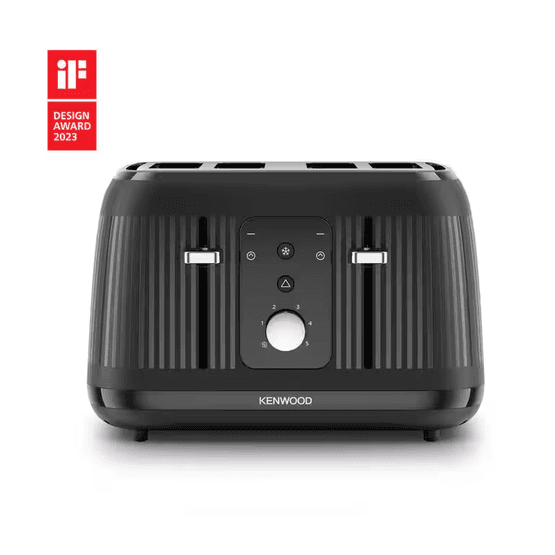 KENWOOD KW9003 4 Slice Dawn Toaster Midnight Black
