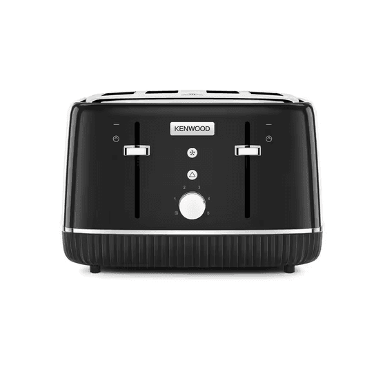 KENWOOD KW4309 4 Slice Elegancy Toaster - Black Treacle