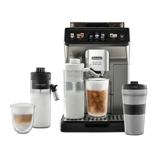 DELONGHI DL5086 Eletta Explore Automatic Bean to Cup - Stainless Steel
