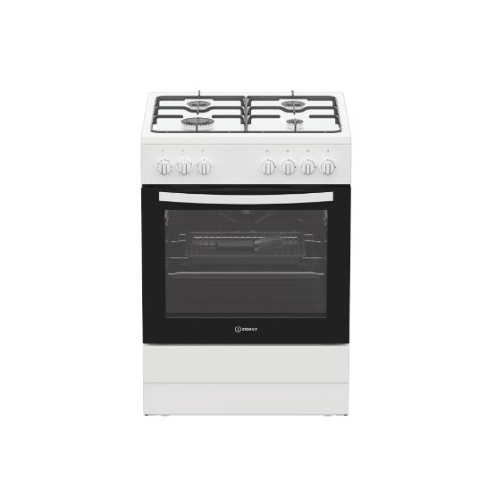INDESIT I6G3PMWUK 60cm Dual Fuel Single Cavity Cooker - White