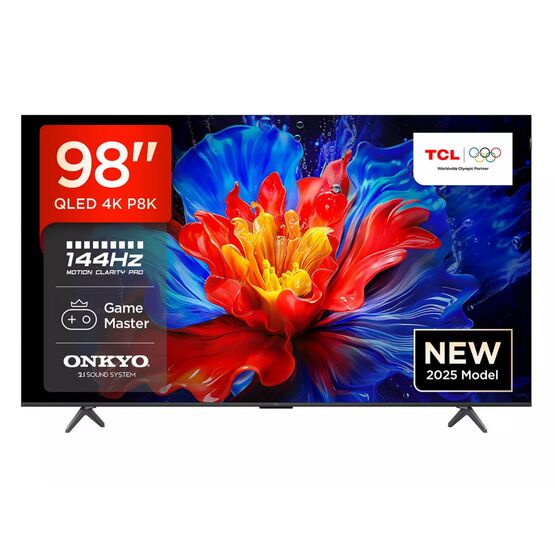 TCL 98P8K-UK 98" 4K QLED HDR Ultra HD Google TV
