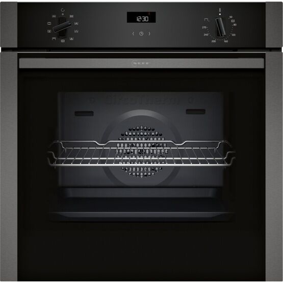 NEFF B1ACE4AG3B N50 Built-In 60cm Single Oven - Graphite-Grey