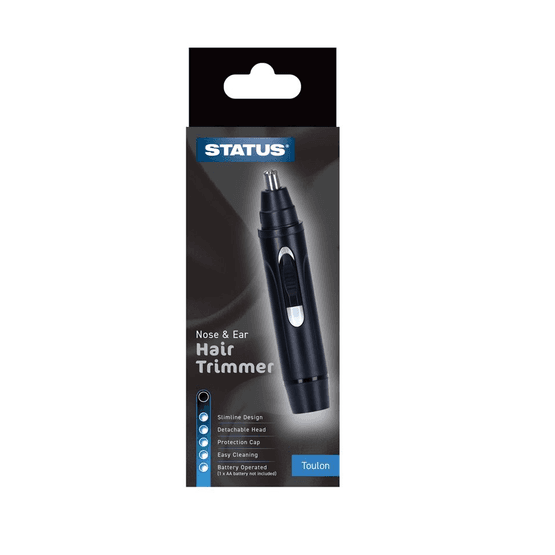 Status TOULON1PKB12 Nose and Ear Hair Trimmer Black