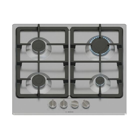 BOSCH PGP6B5K90 60cm Gas Hob - Stainless Steel