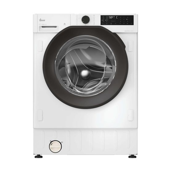 HOOVER BH4S696M6DR9-80 9kg/6kg 1600 Spin Built In Washer Dryer - White &amp; Anthracite Door