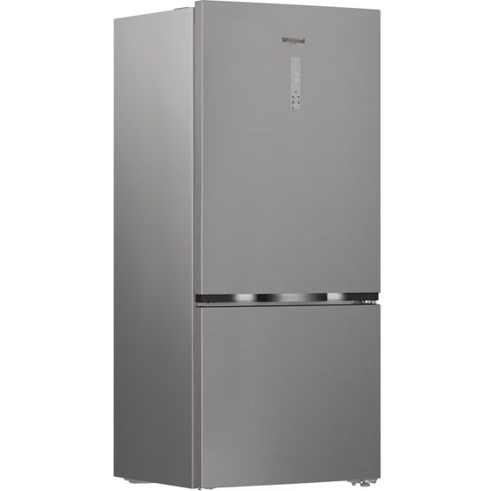 WHIRLPOOL WHK26613X5UK 83cm American Fridge Freezer - Pearl Inox