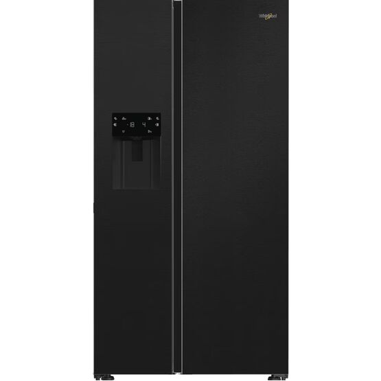 WHIRLPOOL WHG26574WXK5 91cm Side by Side American Fridge Freezer - Black