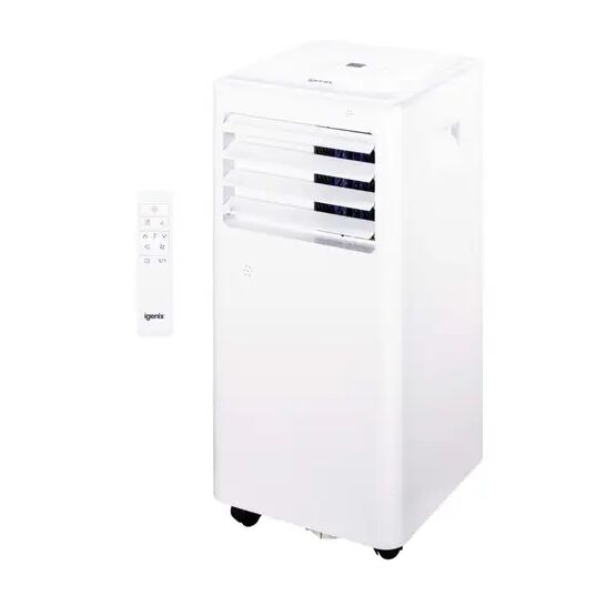 IGENIX IG9909 9000 BTU 3-In-1 Portable Air Conditioner - White