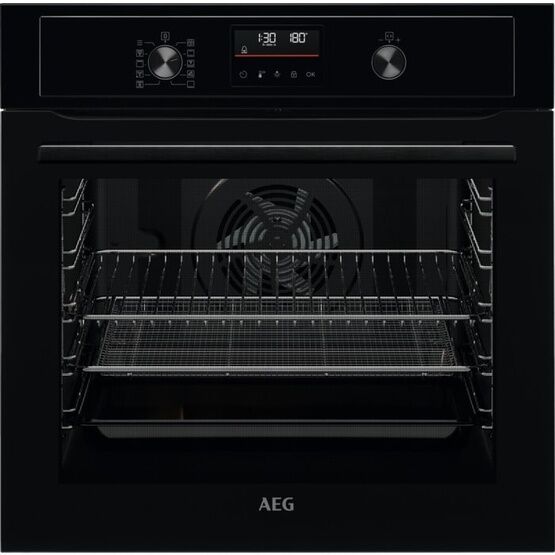 AEG BPX535A61B 3000 AirFry Integrated Oven 72L - Black
