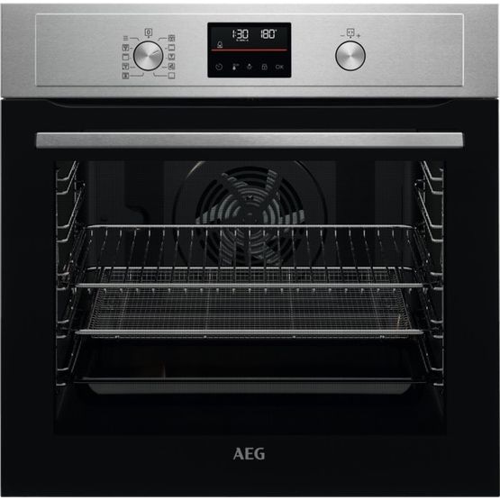 AEG BPX535A61M 3000 AirFry Integrated Oven 72L Stainless Steel