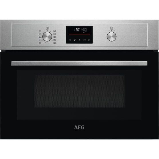 AEG KMX365060M 3000 MWO Combi Integrated Microwave Oven 43L - Stainless Steel