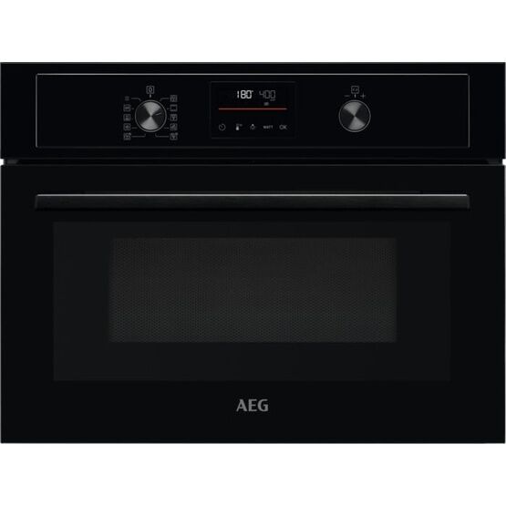 AEG KMX365060B 3000 CombiQuick Integrated Microwave Oven 43L Black