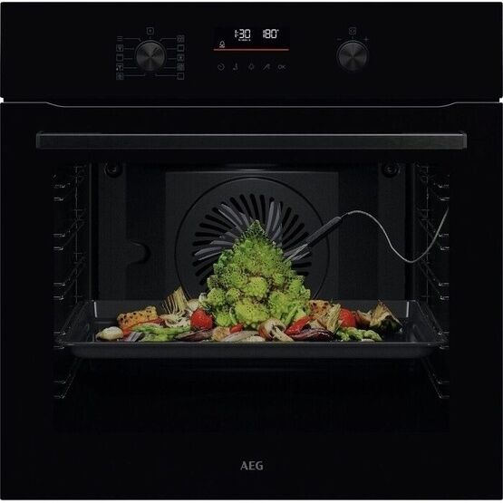 AEG 6000 SenseCook Integrated Oven 71L Black OS6AB50AK