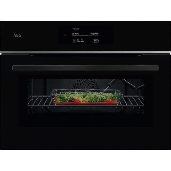 AEG TK8NK721B 8000 MealAssist Microwave and Built-in Oven