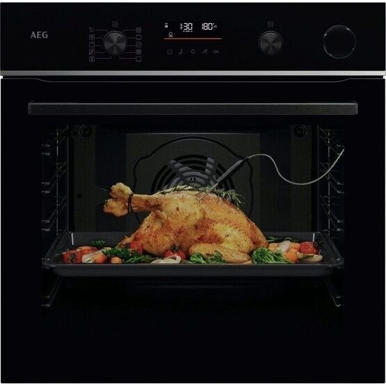 AEG TR6PB521SB 6000 SenseCook with SteamCrisp Pyrolytic Built-in Oven