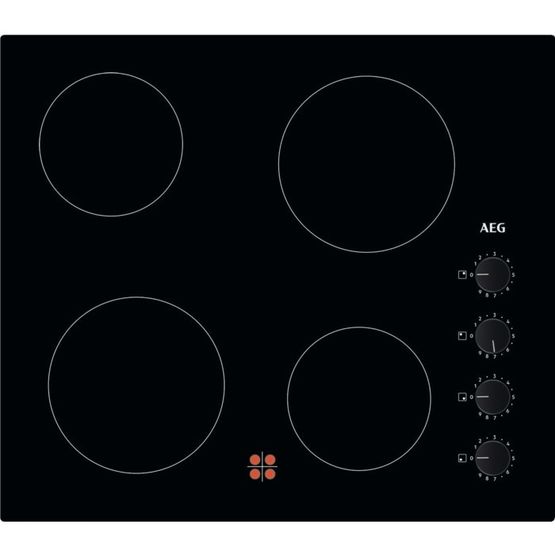 AEG HK614000CB 3000 Radiant Hob Ceramic 60cm
