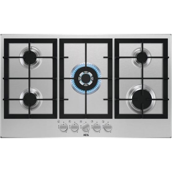 AEG HGX95320SM 3000 Slimline Gas Hob 90cm