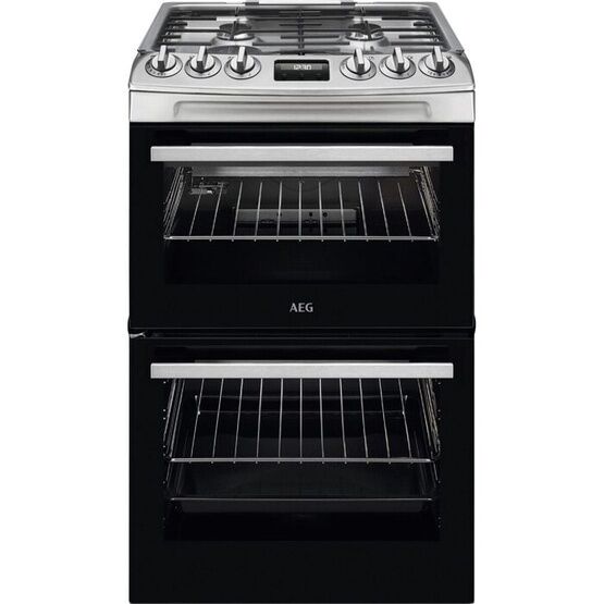 AEG CGX1130ACM 55cm Gas Cooker Stainless Steel