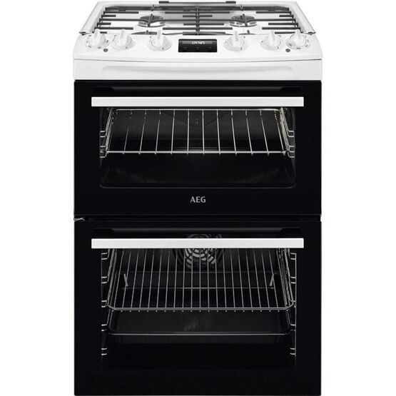 AEG CKX6540ACW 5000 Dual Fuel SurroundCook Cooker White