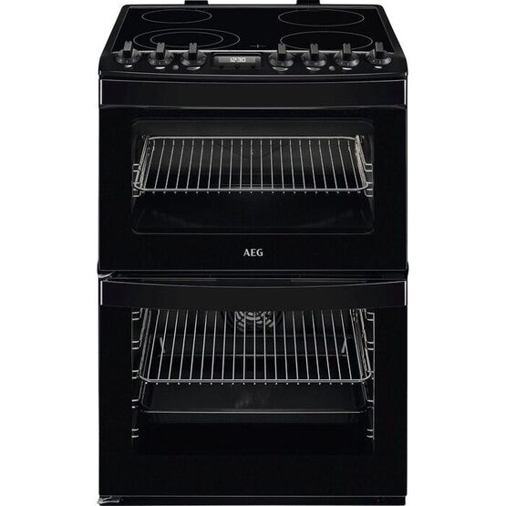 AEG CCB6741ACB Electric Ceramic SteamBake Cooker Black