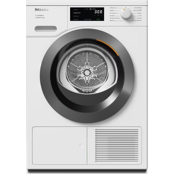 MIELE TEC645 WP 8kg Heat Pump Tumble Dryer - White