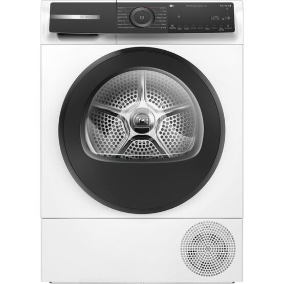 BOSCH WQH246D9GB Series 6 9kg Heat-Pump Tumble Dryer White
