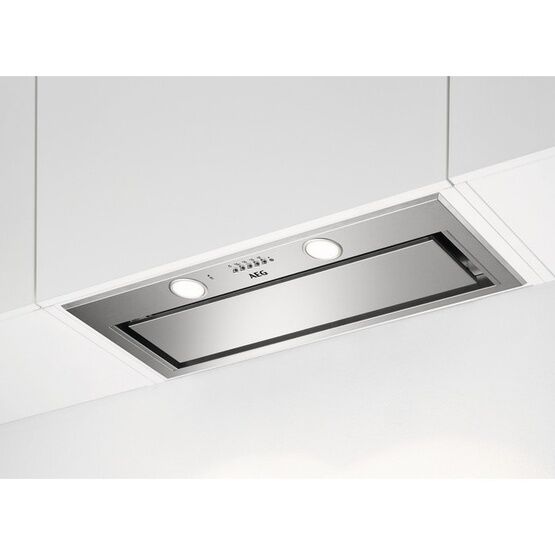 AEG DGE5861HM Hob2Hood 80cm Canopy Cooker Hood Stainless Steel
