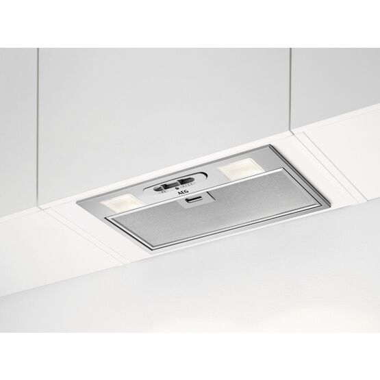 AEG DGX3523S ExtractionTech 52cm Canopy Cooker Hood Grey