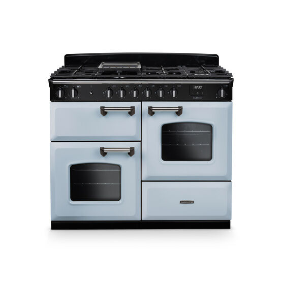 RANGEMASTER CLO110DFPMSB/CM1 Classic OC 110cm Dual Fuel Misty Blue/Chrome
